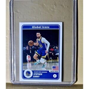 2023-24 Stephen Curry Panini NBA Basketball #69 Global Icons Sticker
